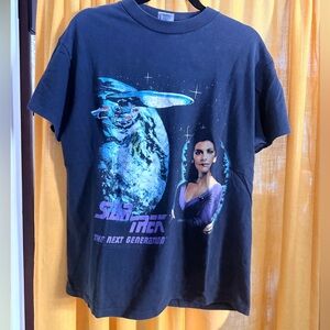 Vintage Star Trek TNG shirt Deanna Troi